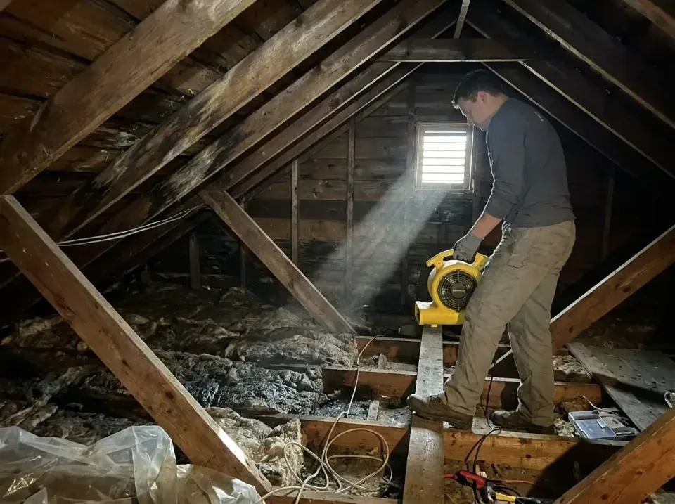 attic-water-damage-drying-proc-007 — frequently asked questions, Emergency Water Extraction & 24/7 Flood Response in River O…